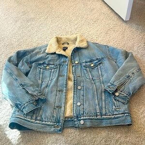 Gap Sherpa Lined Denim Jacket